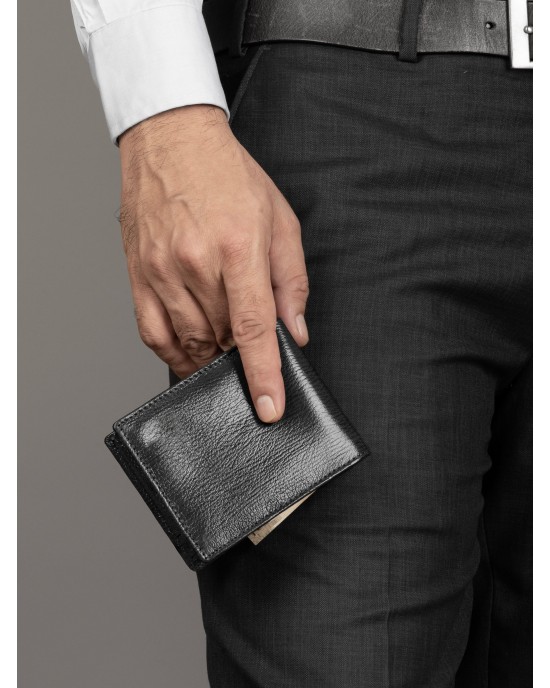 Black Sleek-Fit Wallet