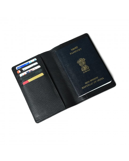 Adam Black Passport Holder