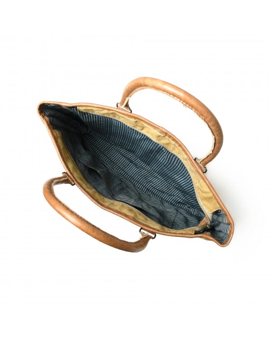 Nordic Charm Canvas Shoulder Tote