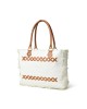 Urban Zigzag Canvas Shopper's Work Tote