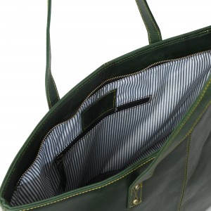 The Kim Tote Bag - Green  (0)