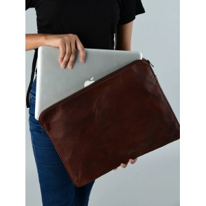 Zento Laptop Sleeve - Dark Brown