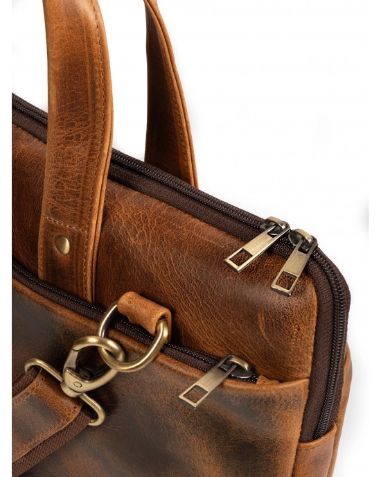 Harbor Laptop Briefcase, Tan