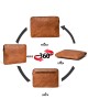 Zento Laptop Sleeve - Tan Brown