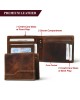 Judson Bi-fold Wallet - Brown