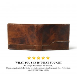 Judson Bi-fold Wallet - Brown