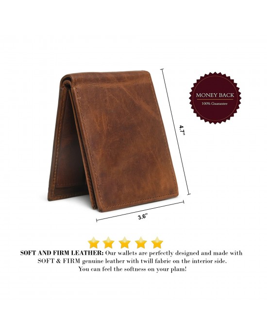 Maxton Bi-fold Leather Wallet