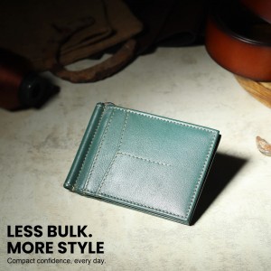 Finley Money Clipper- Green