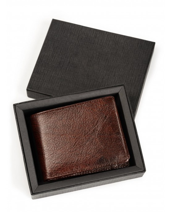 Brown Sleek-Fit Wallet