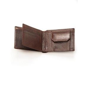 Brown Sleek-Fit Wallet