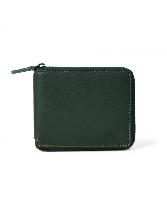 Adams Bi-Fold Wallet- Green
