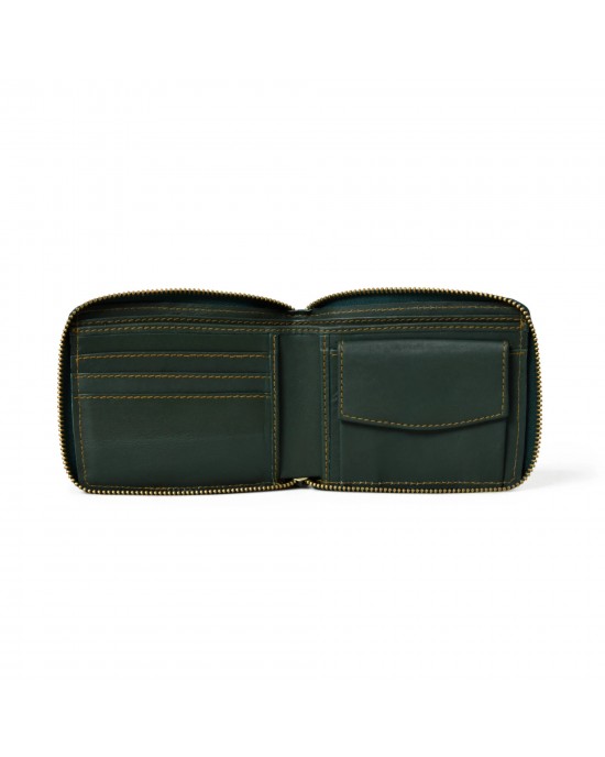 Adams Bi-Fold Wallet- Green