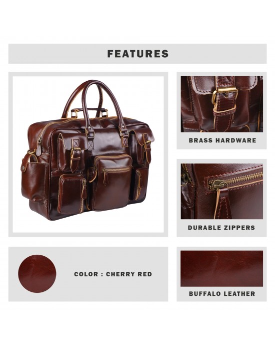 Norman Lustrous Briefcase