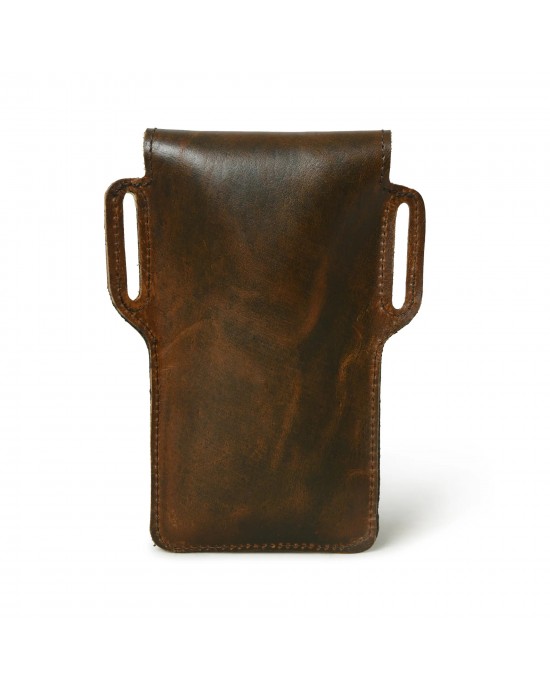 Mobile Holster Case- Dark Brown