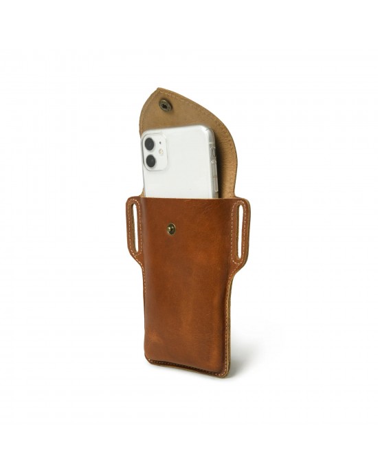 Mobile Holster Case- Tan Brown