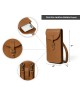 Cocoa Brown Mobile Case With Strap