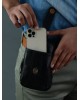Jet-Set Organizer: Leather Phone Pouch
