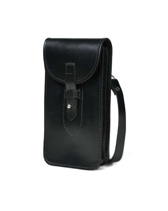 Cocoa Black Mobile Case With Strap
