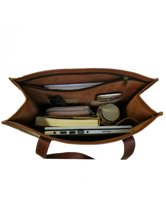 Shannon Leather Tote