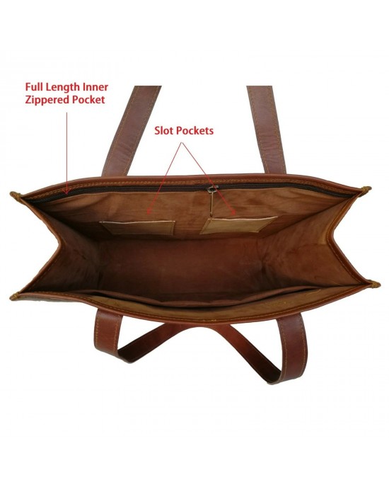 Shannon Leather Tote