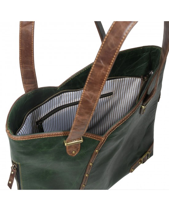 The Riley Handbag- Green