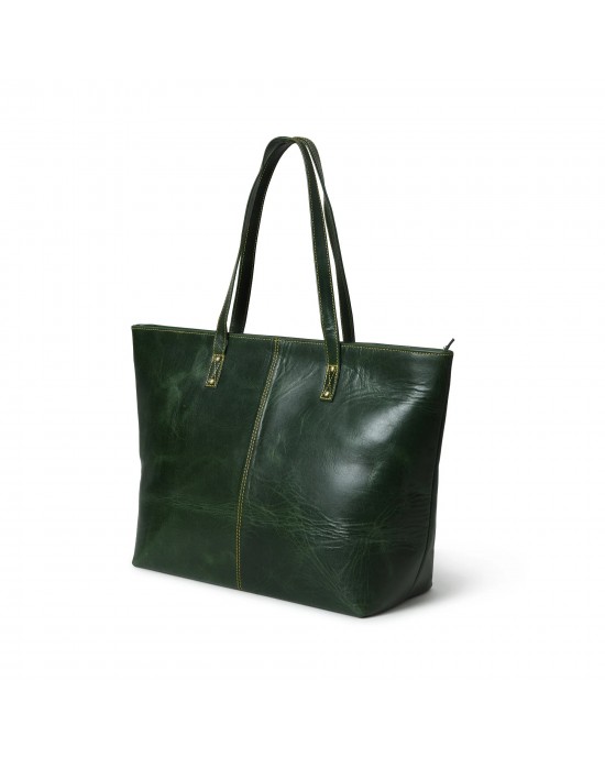 The Kim Tote Bag - Green