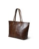 The Kim Tote Bag - Dark Brown