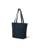 Era Vegan Leather Tote- Navy Blue