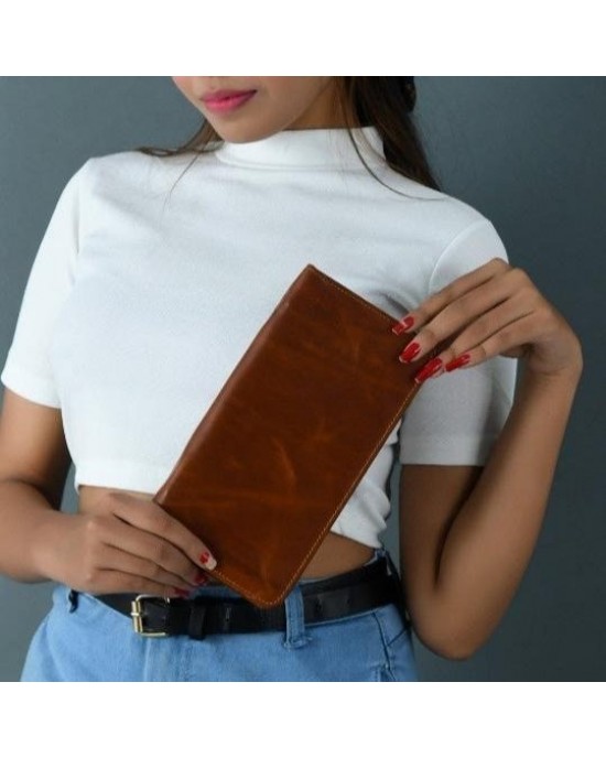 Blair Women's Wallet- Tan Brown