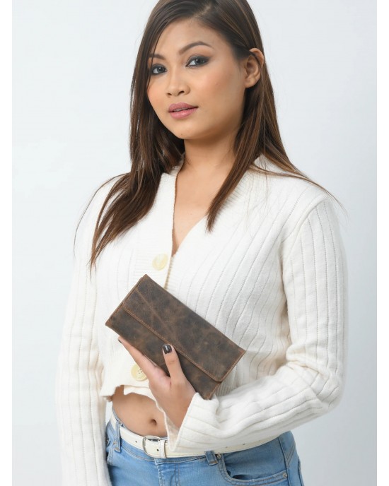 Ellison Ladies Wallet- Walnut Brown