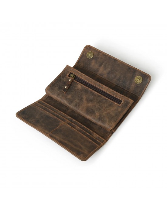 Ellison Ladies Wallet- Walnut Brown