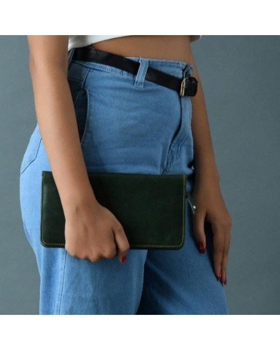 Blair Women's Wallet- Olive Green