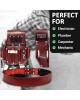 Leather Tool Pouch for Construction,Heavy Duty Hammer Holder