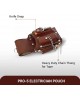 Pro Electrician Pouch, Tool Pouch with Belt Clip