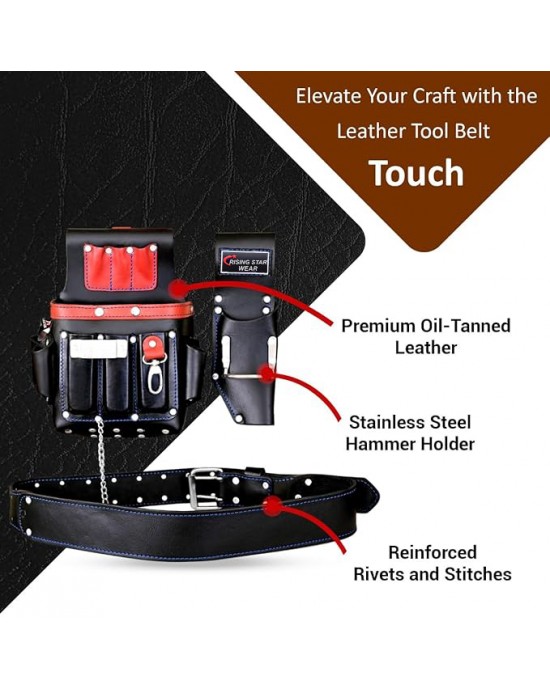 Heavy Duty Electercian Pouch Tool Pouch,Compartments