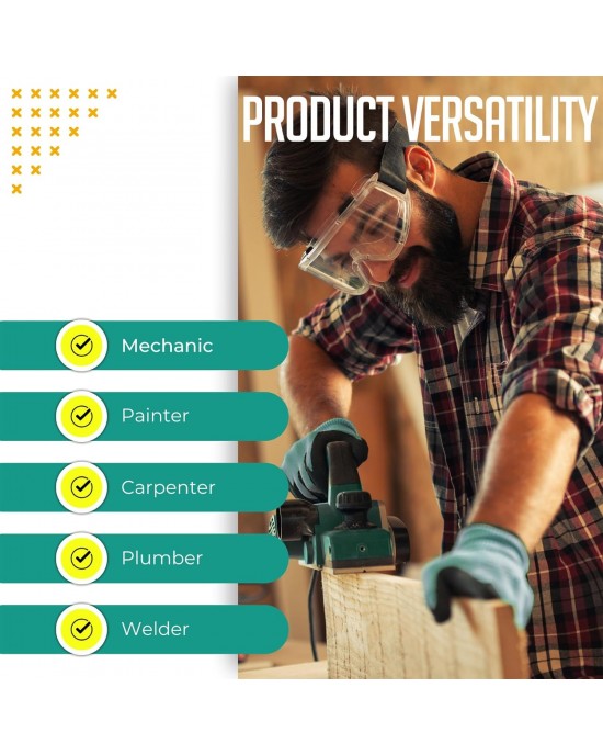 Rising Star 18-Pocket Heavy Duty Leather Tool Belt – Oil-Tanned Utility Tool Pouch with Hammer Holder, Adjustable Waist Tool Bag for Carpenters, Electricians, Construction Workers