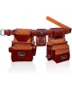 Rising Star Wears Pure Oil Tanned Leather Tool Belt Pouch Perfect For Carpenters, Plumbers, Electricians, Gardeners And Construction Workers Multipurpose 18 Pockets Pouch With Framing Tool Bags