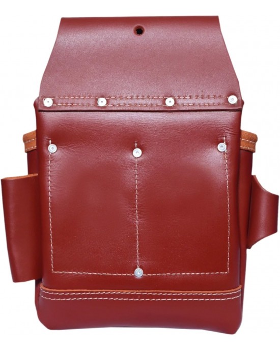 Rising Star Wears Pure Oil Tanned Leather Tool Belt Pouch Perfect For Carpenters, Plumbers, Electricians, Gardeners And Construction Workers Multipurpose 18 Pockets Pouch With Framing Tool Bags