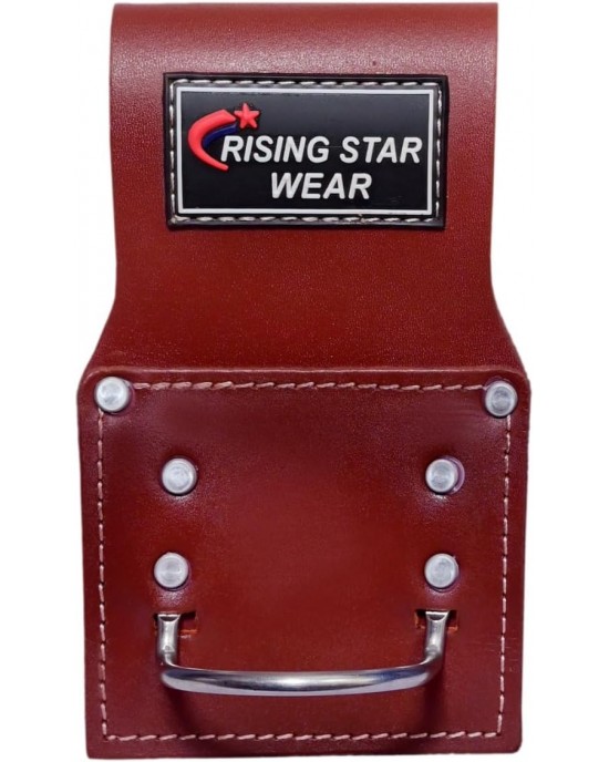 Rising Star Wears Pure Oil Tanned Leather Tool Belt Pouch Perfect For Carpenters, Plumbers, Electricians, Gardeners And Construction Workers Multipurpose 18 Pockets Pouch With Framing Tool Bags