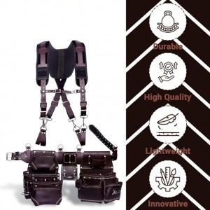 Durable Work Tool Belt for Carpenters & Tradesmen