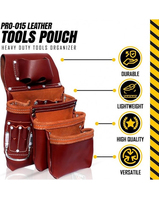 Tool Belt Pouch 12 Small Pocket