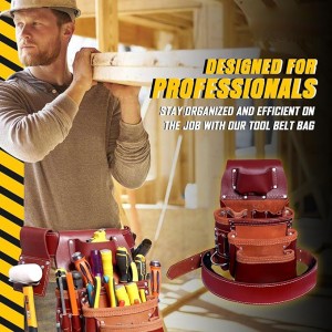 Tool Belt Pouch 12 Small Pocket