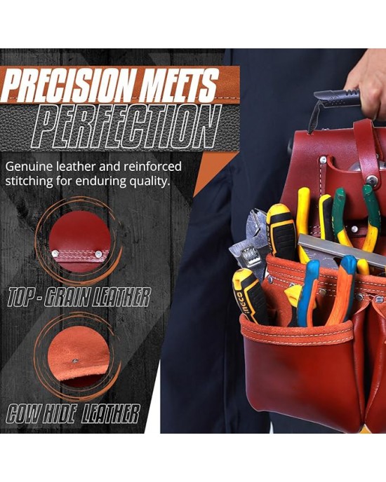 Tool Belt, Tool bag with 4 Loops)