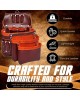 Premium Oil Tanned Leather Tool Belt, Tool Pouch
