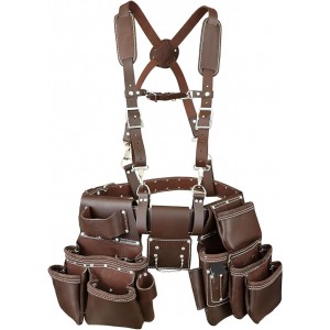 Tool Pouch,tool belt with suspenders