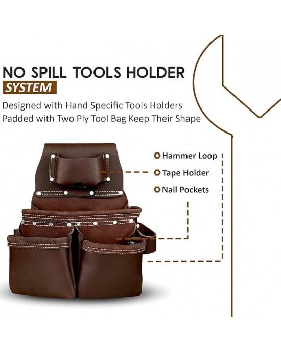 Tool Pouch,tool belt with suspenders
