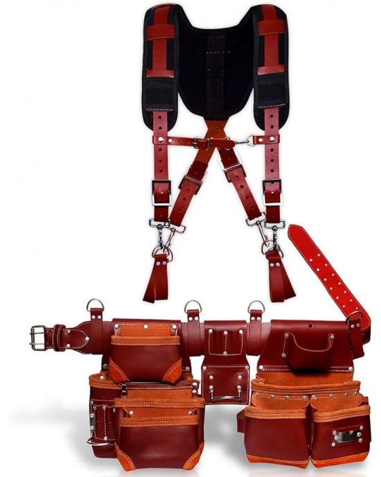 Tool Belts pouch with suspenders