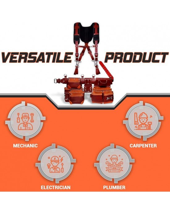 Tool Belts pouch with suspenders