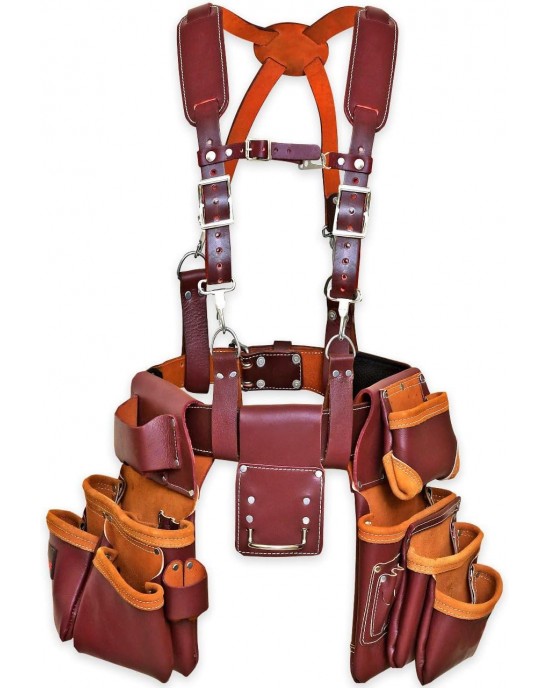 PRO-19 Tool Belt/Pouch/Bag with suspenders