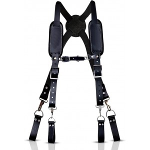 Heavy Duty Work Suspenders Tool Belt